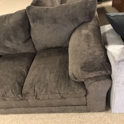 Brand New Chocolate Couch And Loveseat !