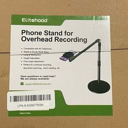 Elite hood Phone Stand For Recording