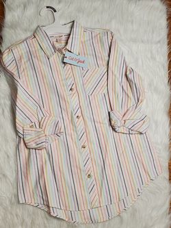 Girls button up shirt
