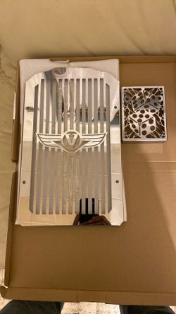 Chrome Radiator Guard & Voltage Guard