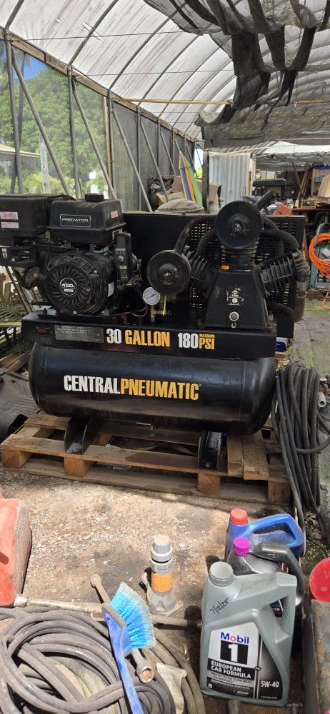 Gas Powered Air Compressor