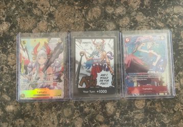 One piece tcg Yamato cards