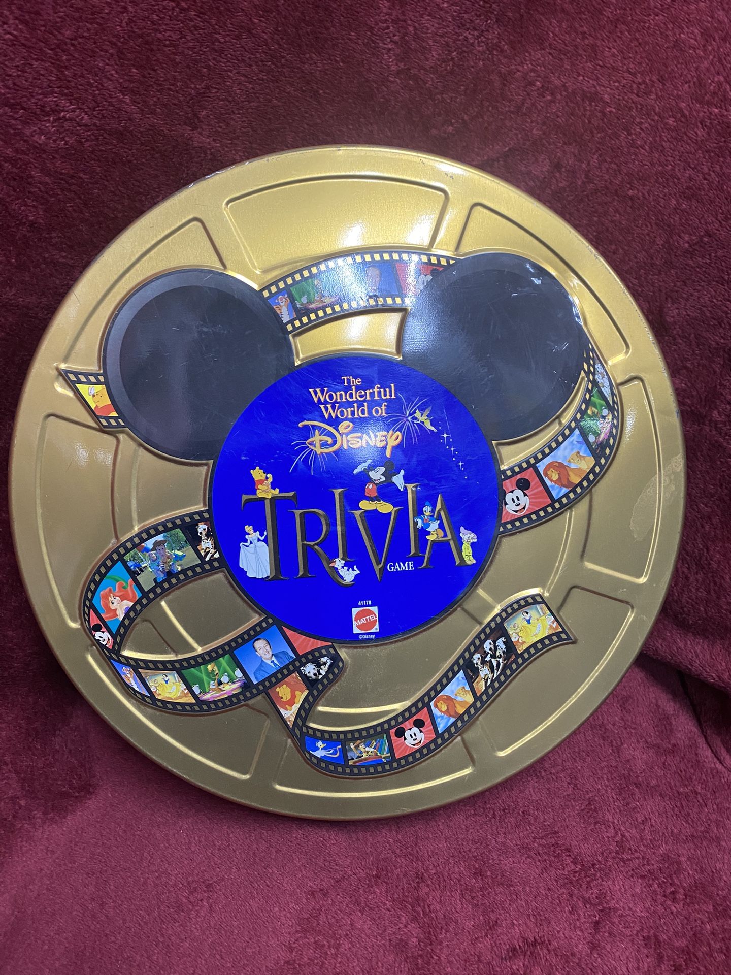 VINTAGE DISNEY TRIVIA GAME