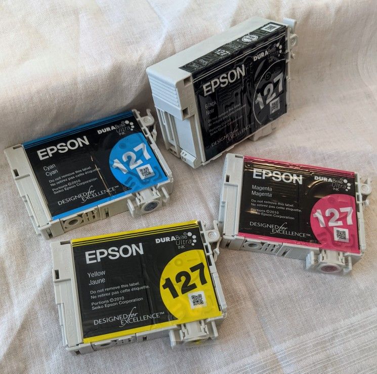 Epson 127 printer ink cartridge set
