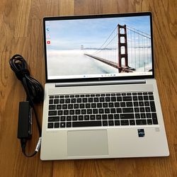 15.6 inches HP EliteBook 650 G9 Laptop Win11 Pro i5 1245U 10-Cores @1.6Ghz SSD 256Gb RAM 16Gb Microsoft Office - Warranty 6/2026  - Firmed Price - Wor