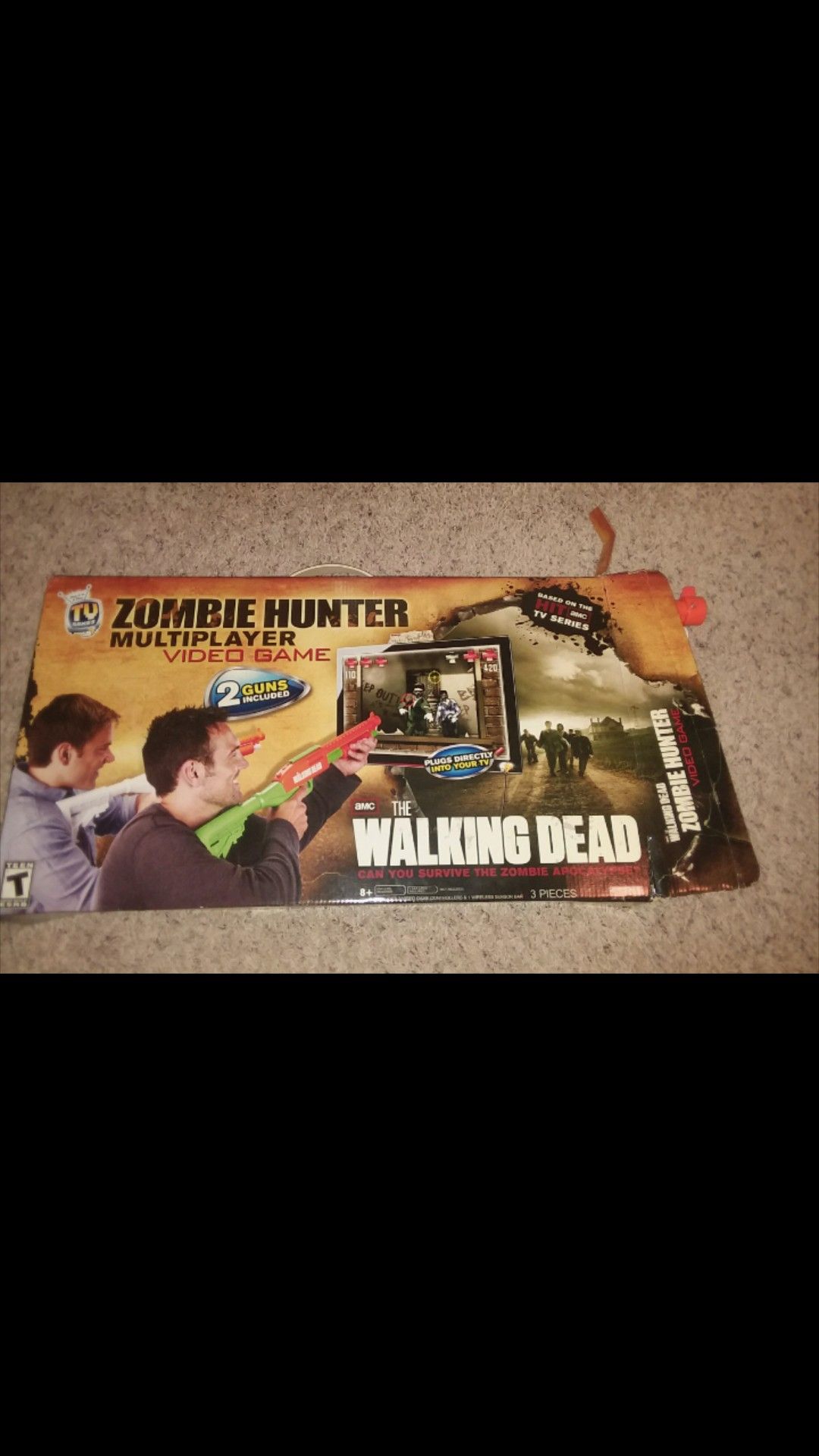 The Walking Dead zombie hunter tv plug in game