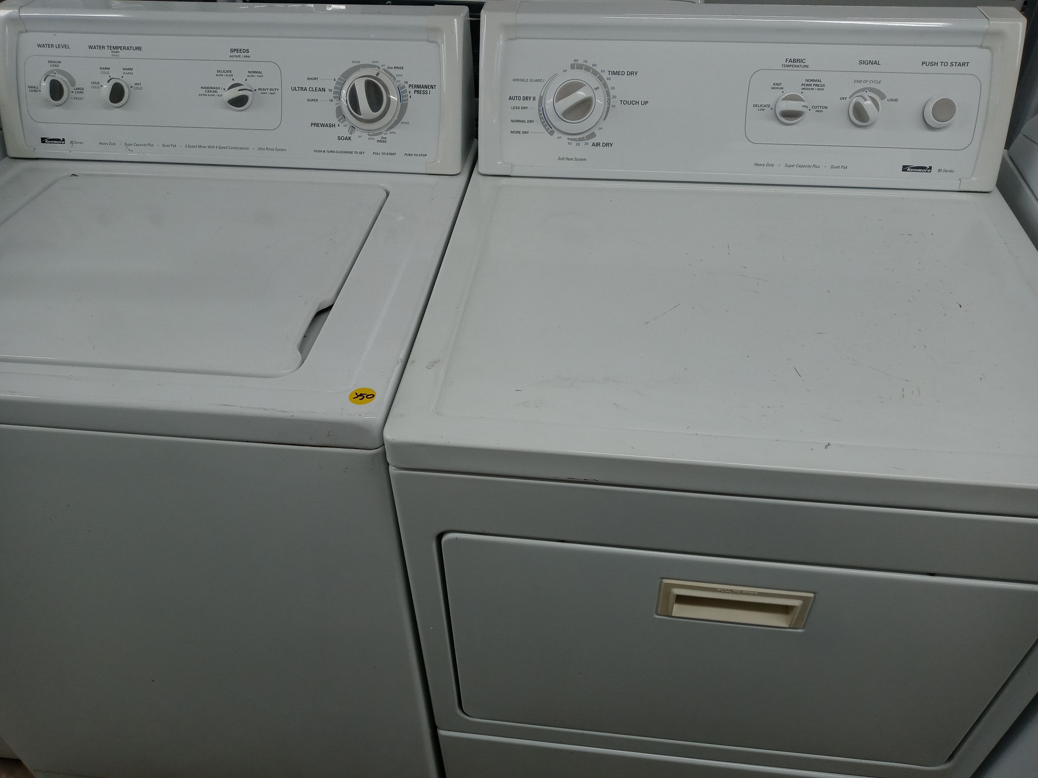 Kenmore top load washer and dryer set - Free delivery