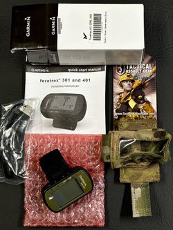 MILITARY TACTICAL GARMIN FORETREX 401 WRIST GPS