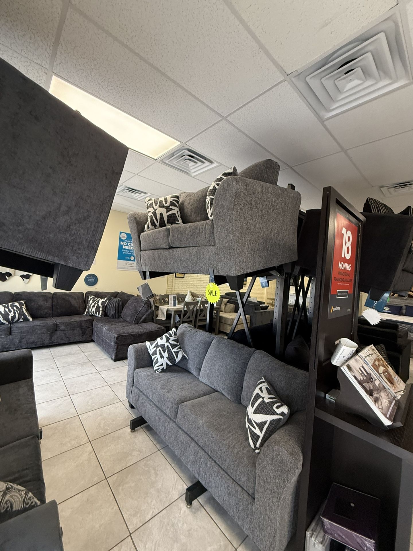 Sofa And Loveseat Set Available In Black Sale $899