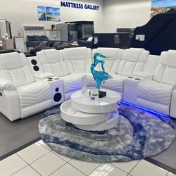 Seccional Reclinable Eléctrico 