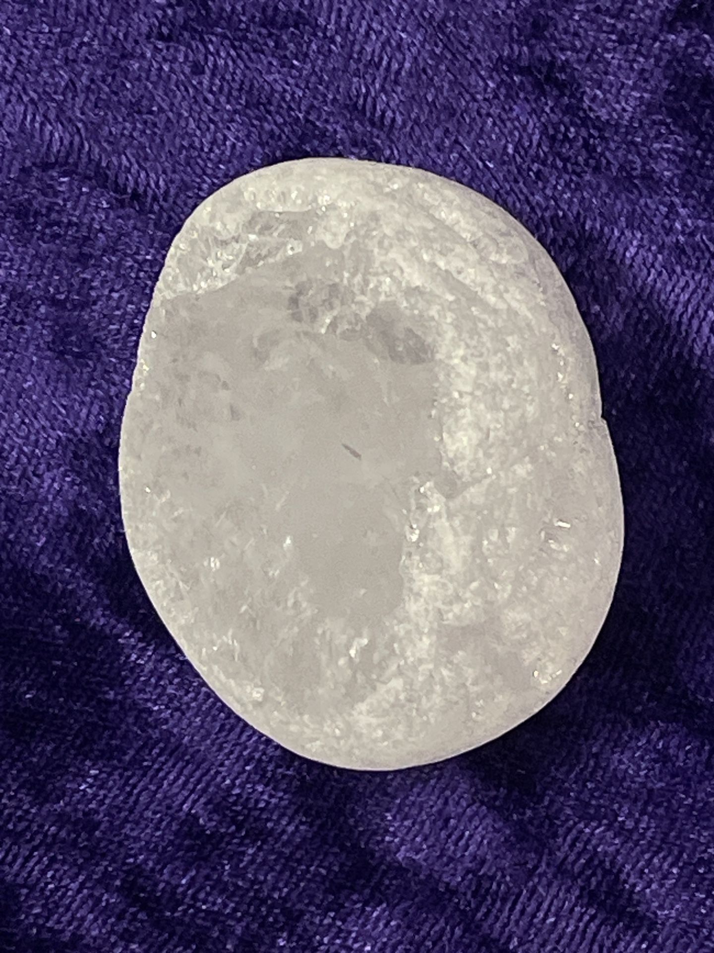 Clear Quartz Crystal Ema Egg