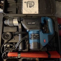 Rotary Hammer Drill 1100W SDS – Almost New w/ Case & Bits 