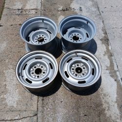 15" Chevy Style Rally Wheels 