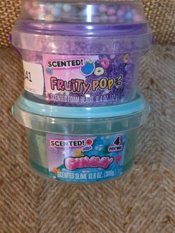Scented Slime and Foam Beads Set