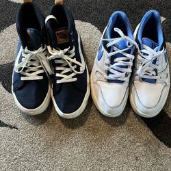 Men Vans ( 7.5)And Nike force (8) Shoes