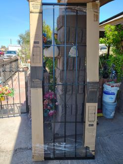 Black Steel Security Door 32x80 | Puerta De Seguridad