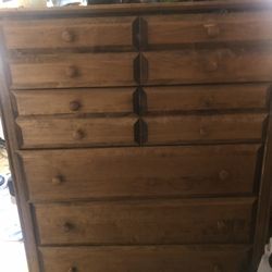 very beautiful wooden dresser