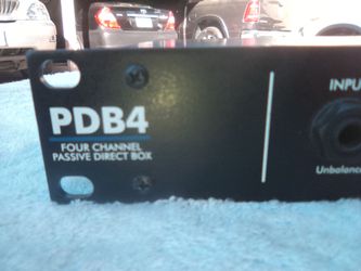 PDB4 Four Channel Passive Direct Box