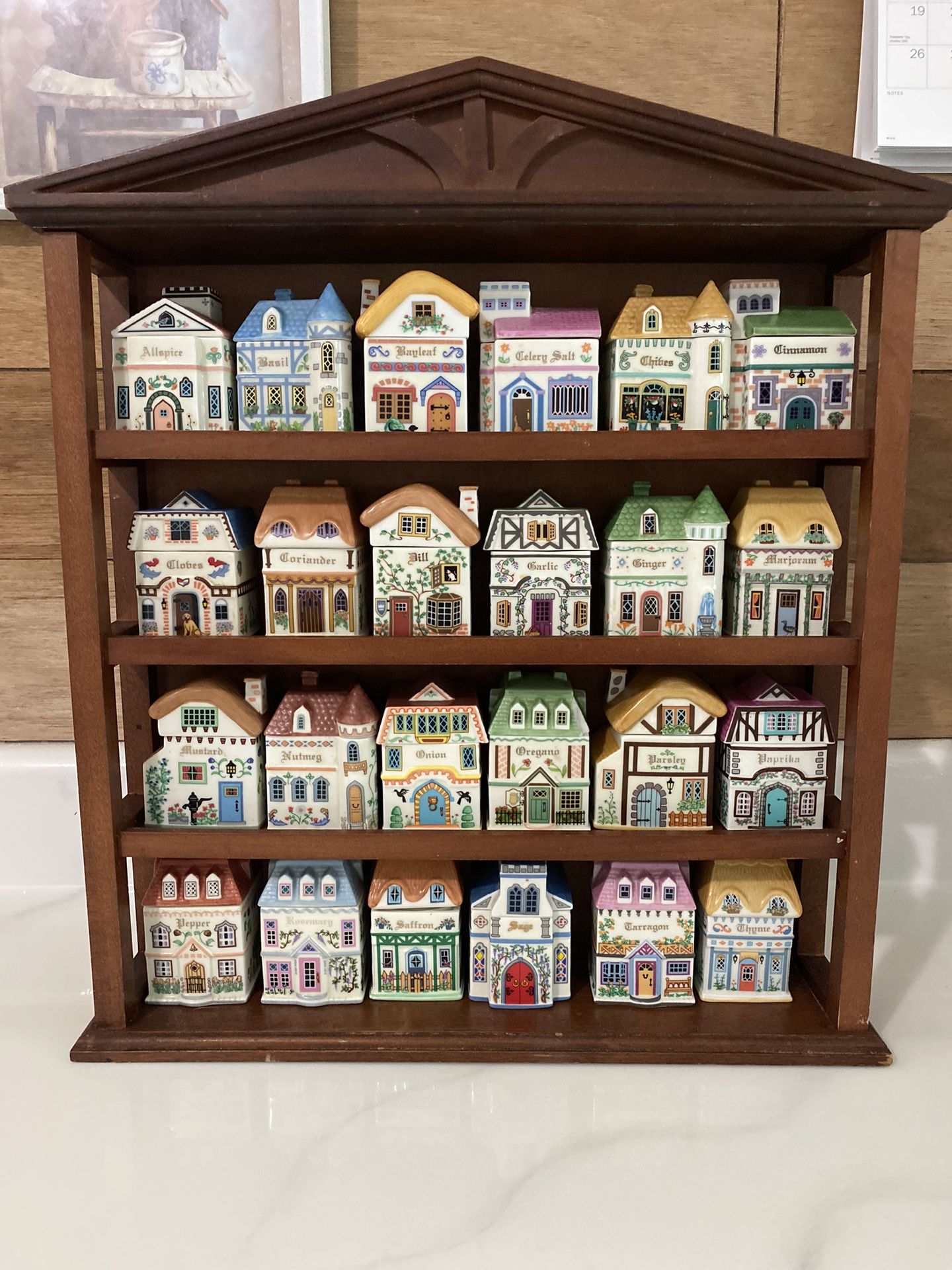 Lenox 24 Piece Complete Canterbury Crossing Spice Rack Set