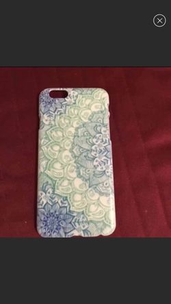 Mandala pattern iphone 6/6s back cover