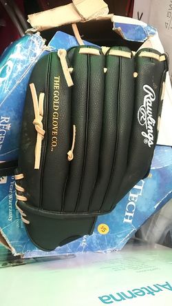 Rawlings leather gold glove baseball