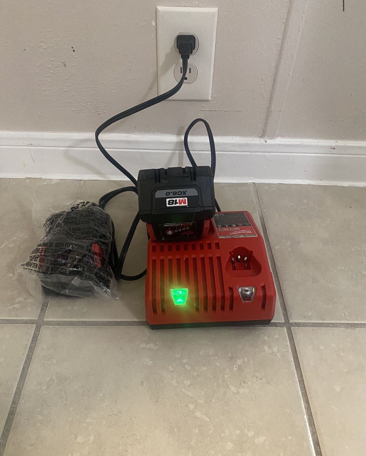 Milwaukee m18 6 0 high output battery and 5 0 for sale in humble tx