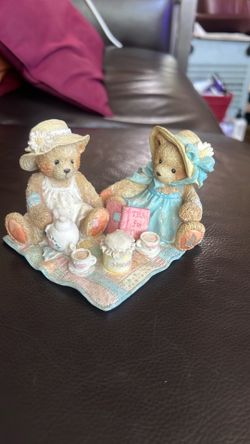 Cherished Teddies tea for two
