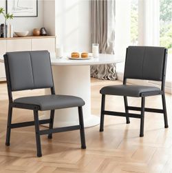 Gray Dining Chairs Set of 4