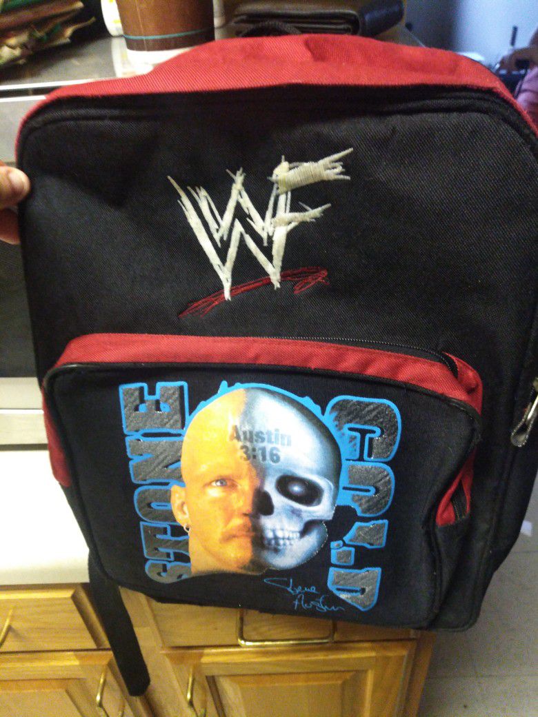 Stone Cold Wwf Backpack 
