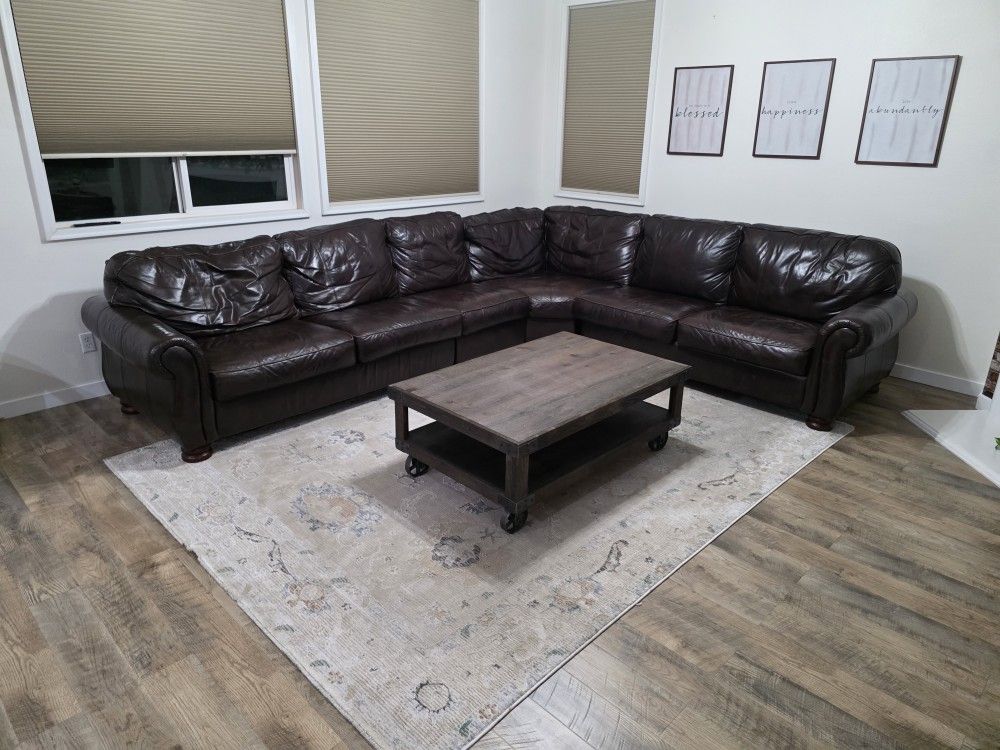 Leather Couch