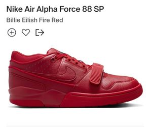 Billie Eilish Fire Red