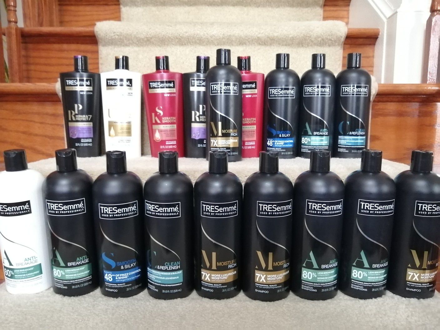 Tresemme shampoo hair conditioners 828ml 650ml