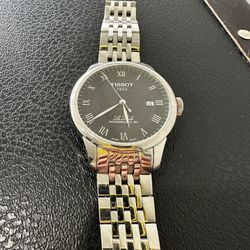 New Tissot Le Locle Powermatic 80 Black Dial Men's Watch