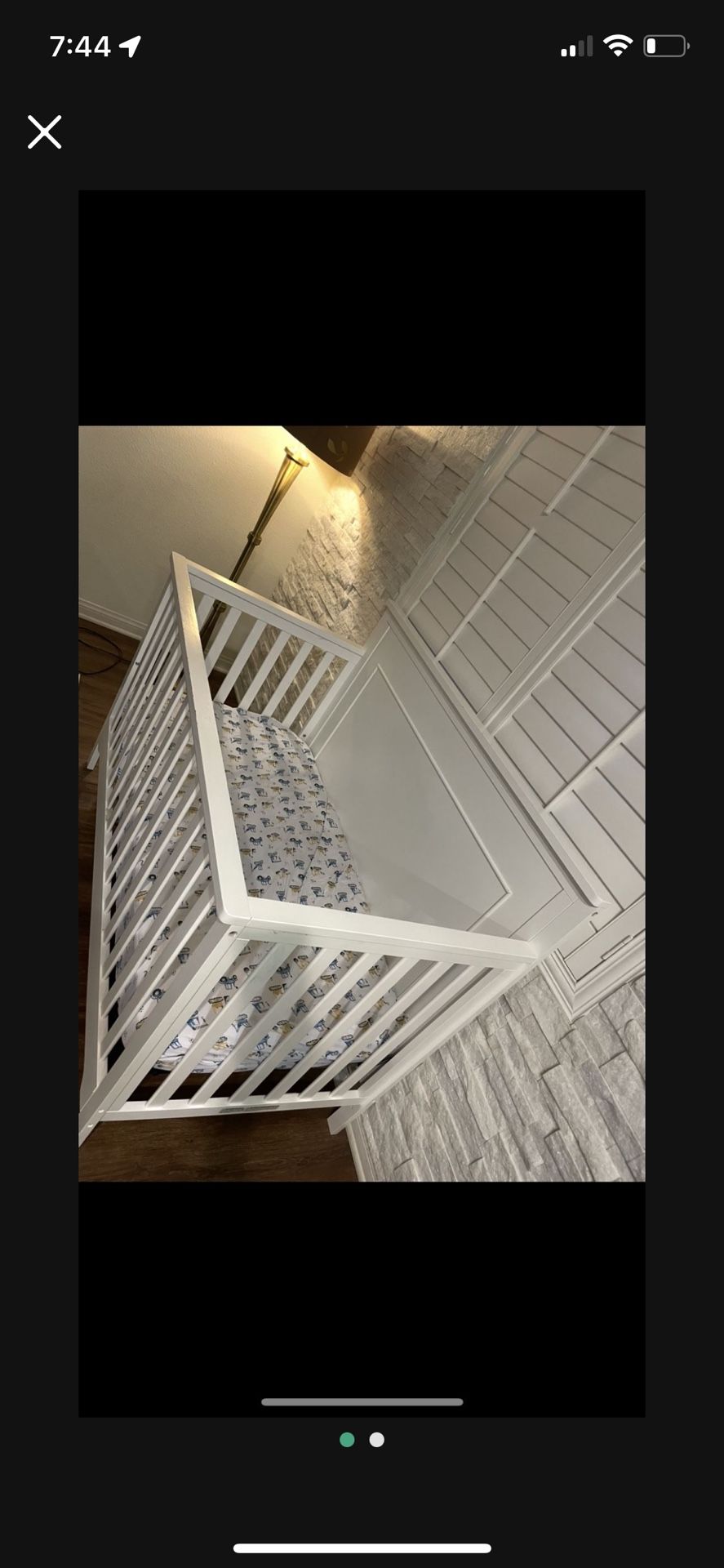 Baby Bed with Mattress