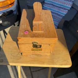Antique Shoe Shine Box