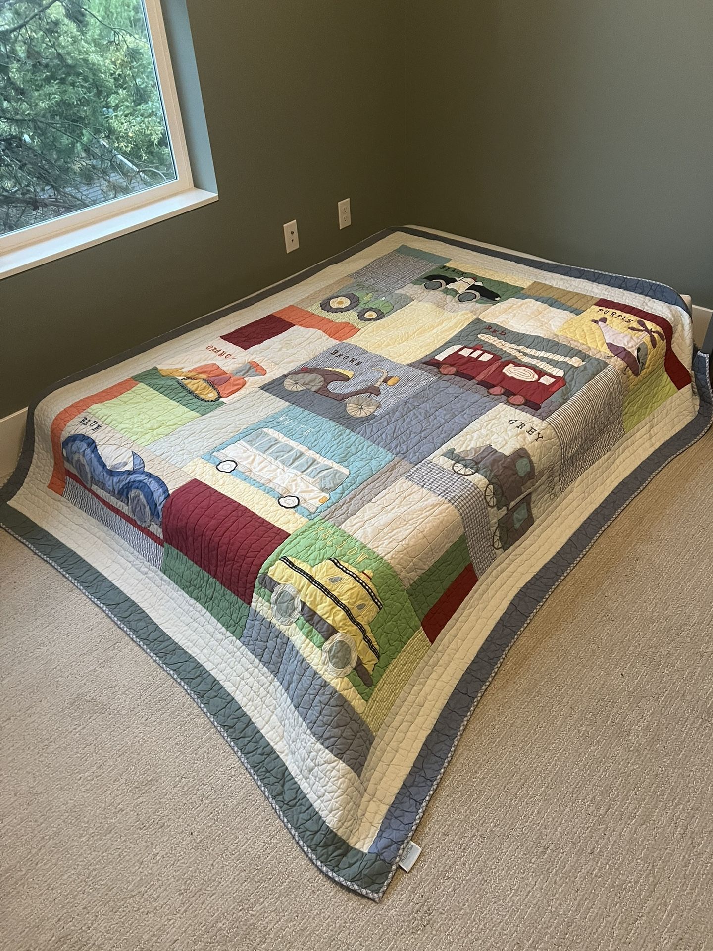 Boys Twin Quilt 