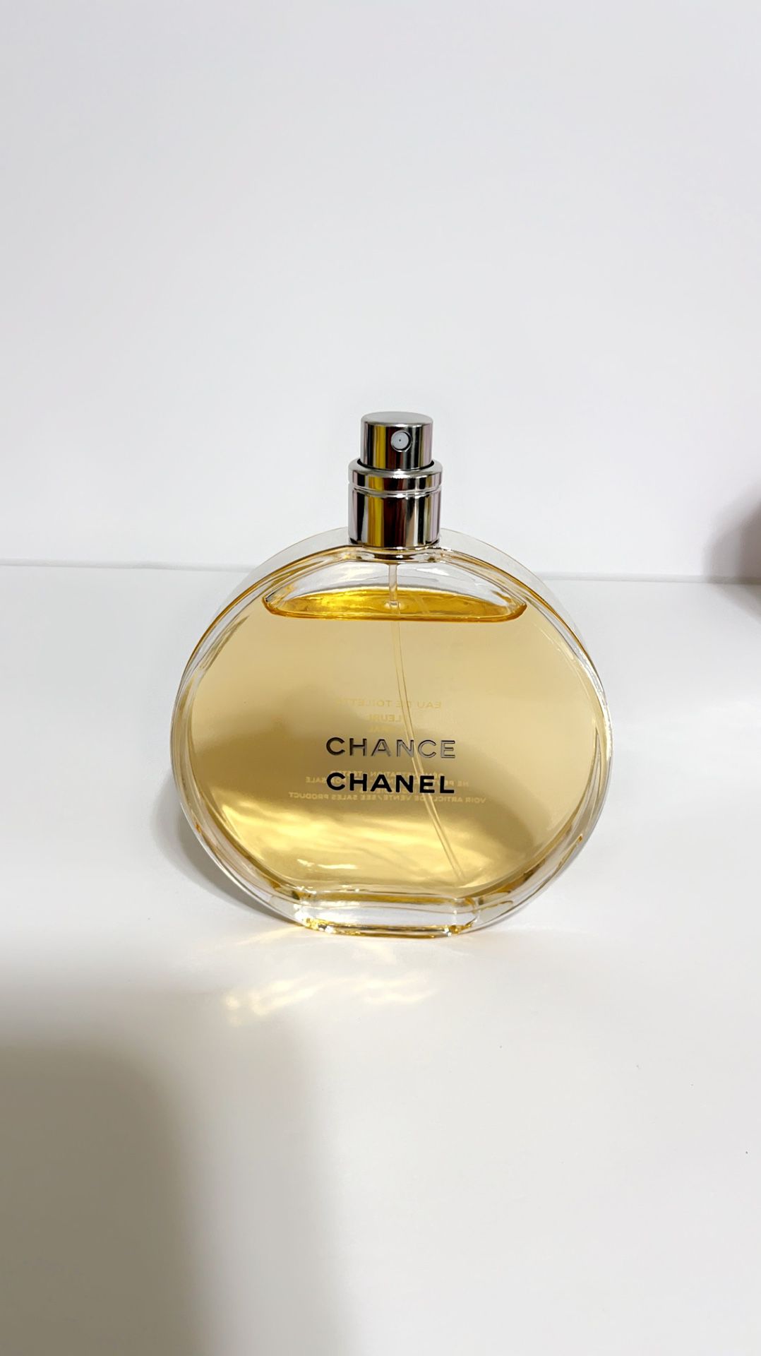 Chanel Chance EDT..3.4oz/100ml..100% Authentic..No Cap/Box. for Sale in Las  Vegas, NV - OfferUp