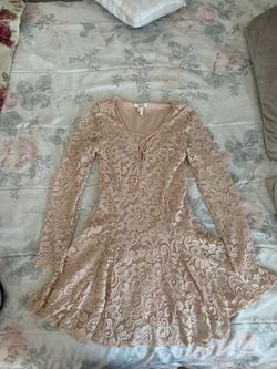 Nude pink forever 21 dress