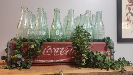 Vintage Coke bottles