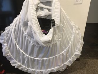 Bridal, Hoop Skirt Petticoat