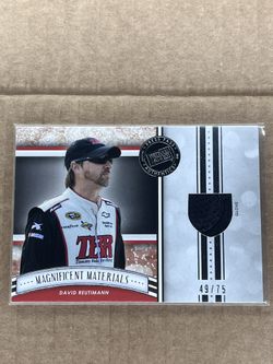 2012 Press Pass RACING DAVID REUTIMANN RACE USED GLOVE 49/75 E3319