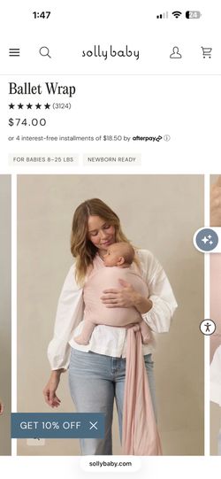 Silly baby wrap