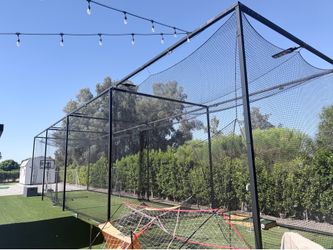 Batting Cage. You must remove
