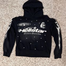 hellstar hoodie size small 