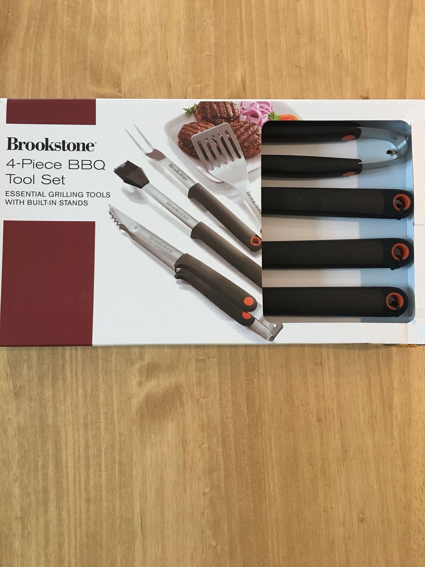 Brookstone 4 Piece BBQ Tool Set for Sale in Middle Island NY