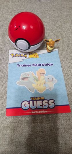 Pokémon Trainer Guess: Kanto Edition game.