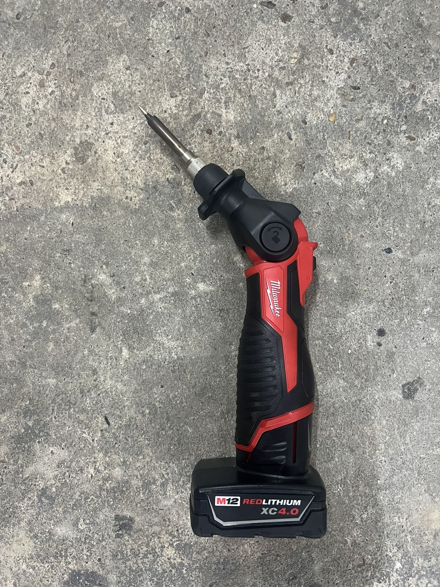 Milwuakee M12 Soldering Iron W/4.0 Battery