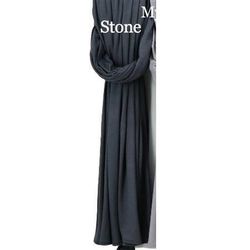Womens Stone Grey Premium Jersey Hijab