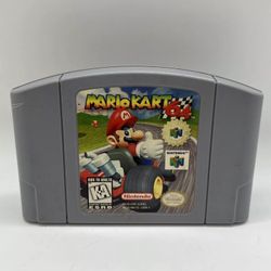 Mario Kart 64 (Nintendo 64, 1997) N64 Authentic! Cart Only 
