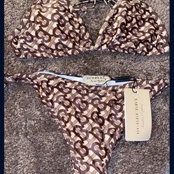 BURBERRY BIKINI SIZE MED BRAND NEW 